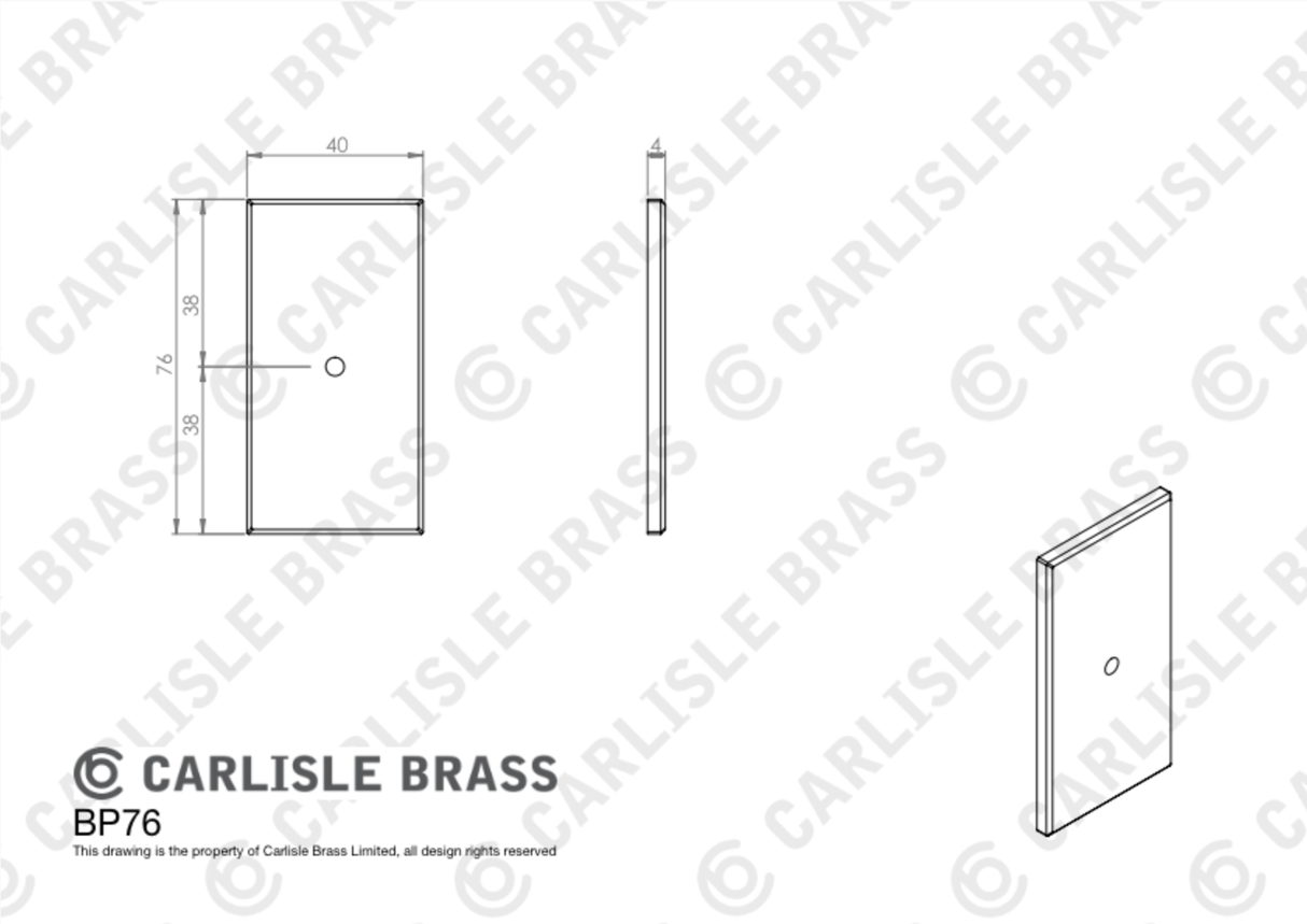 Satin Brass 30mm Lines Knob | FTD712SB