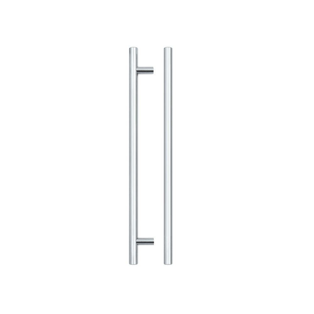 Polished Chrome T Bar Cabinet Handle c/c 224mm | TDFPT-224-284CP
