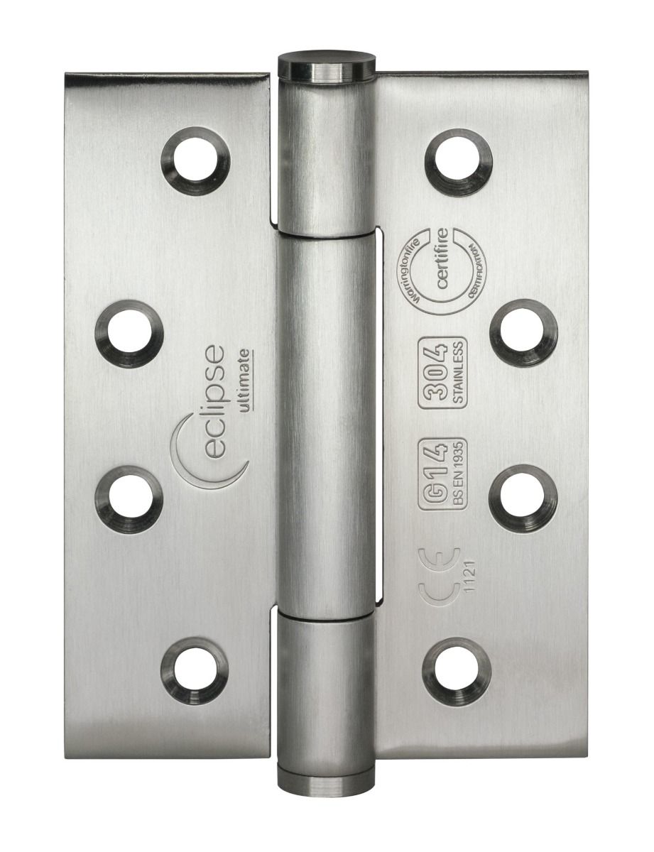 Eclipse Satin Stainless 102mm 4" Grade 14 BB Hinges | 14329