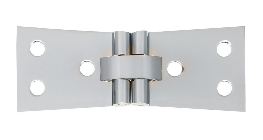 Eclipse Polished Chrome 38mm Counterflap Hinges | J14667