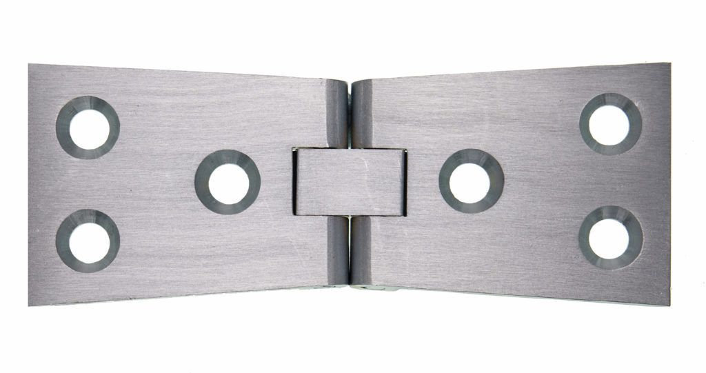 Eclipse Satin Chrome 38mm Counterflap Hinges | J14669