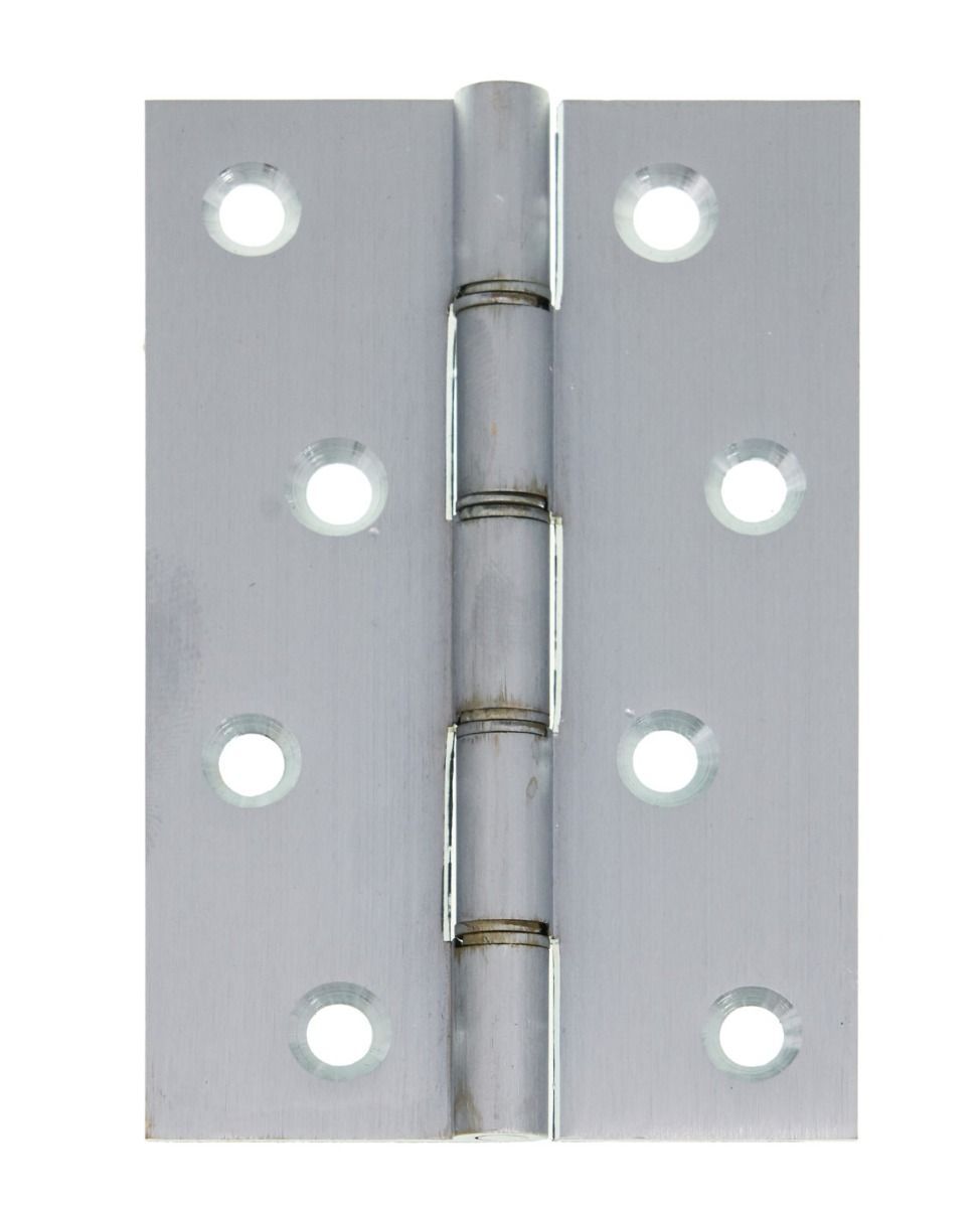 Eclipse Satin Chrome 102x67mm (4") DPB Washered Hinges | J14834