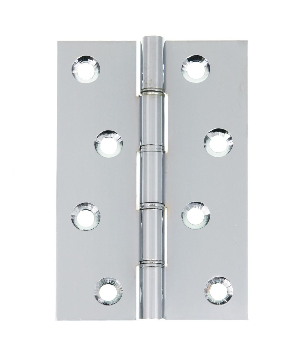 Eclipse Polished Chrome 102x67mm (4") DPB Washered Hinges | J14863