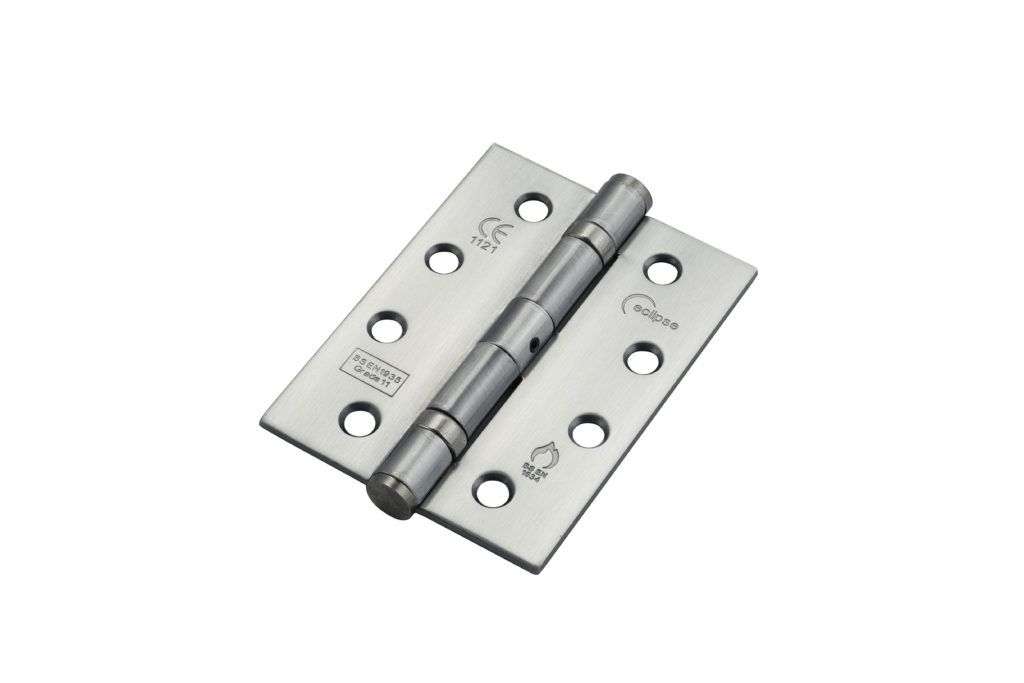 Eclipse Satin Chrome 102mm (4") Grade 11 Steel BB Hinges | 14935