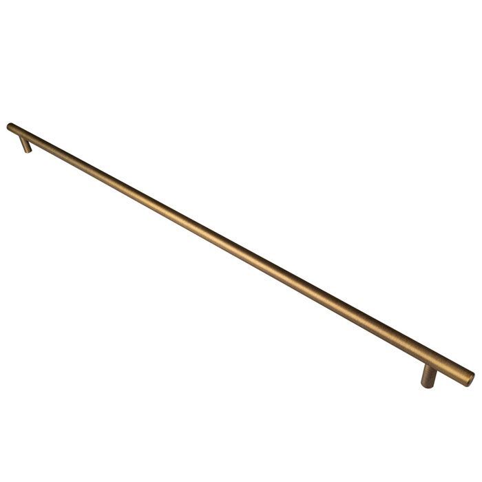 Antique Brass 608mm T Bar Cabinet Handle | FTD445MAB
