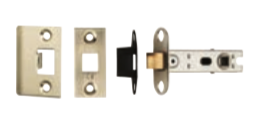 64mm Satin Brass Tubular Mortice Latch | BTL25SB