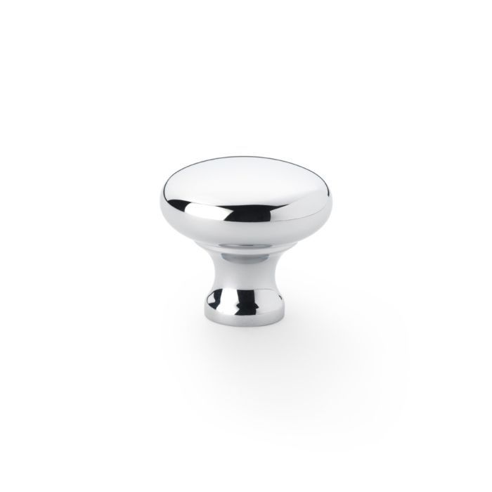 A&W Polished Chrome 32mm Wade Round Cupboard Knob | AW836-32-PC