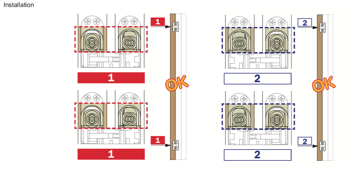 Ceam Bronze 160mm 3D Concealed Hinge 1131 | CI001131BRO00