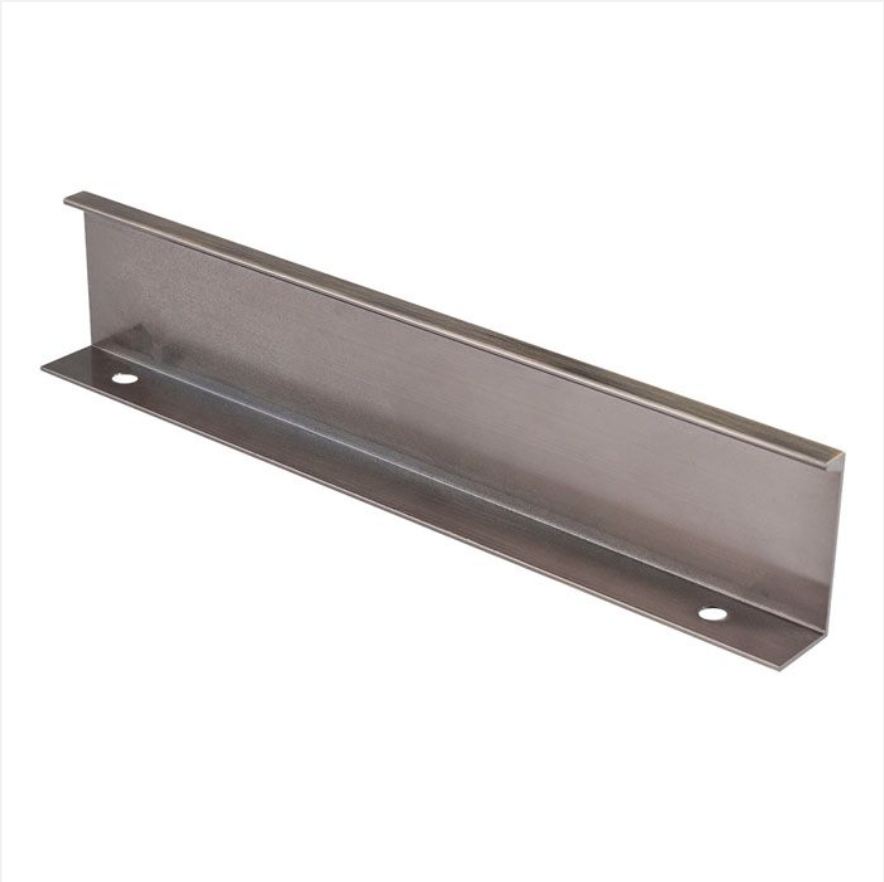 Antique Brass 200mm Squared Edge Pull | FTD302CAB