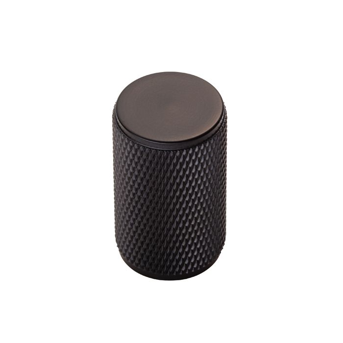 Matt Black 30mm Knurled Knob | FTD702MB
