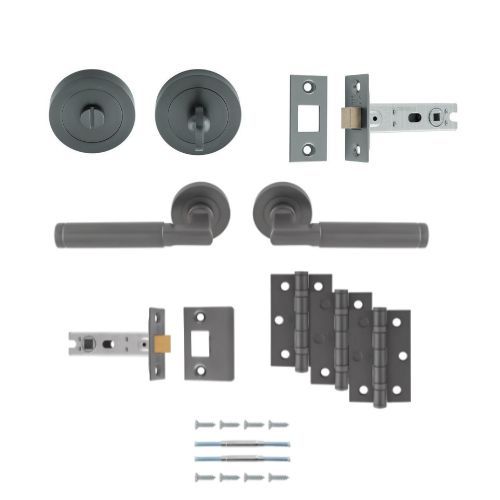 Anthracite Belas Bathroom Pack - Ultimate Door Pack
