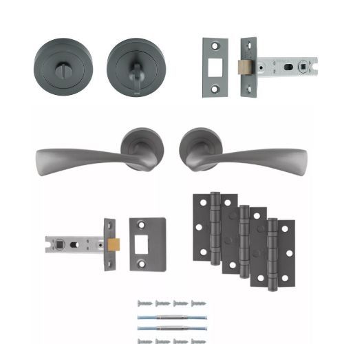 Anthracite Sintra Bathroom Pack - Ultimate Door Pack