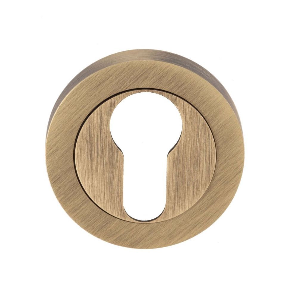 Carlisle Brass Antique Brass Euro Escutcheon | EUL001AB