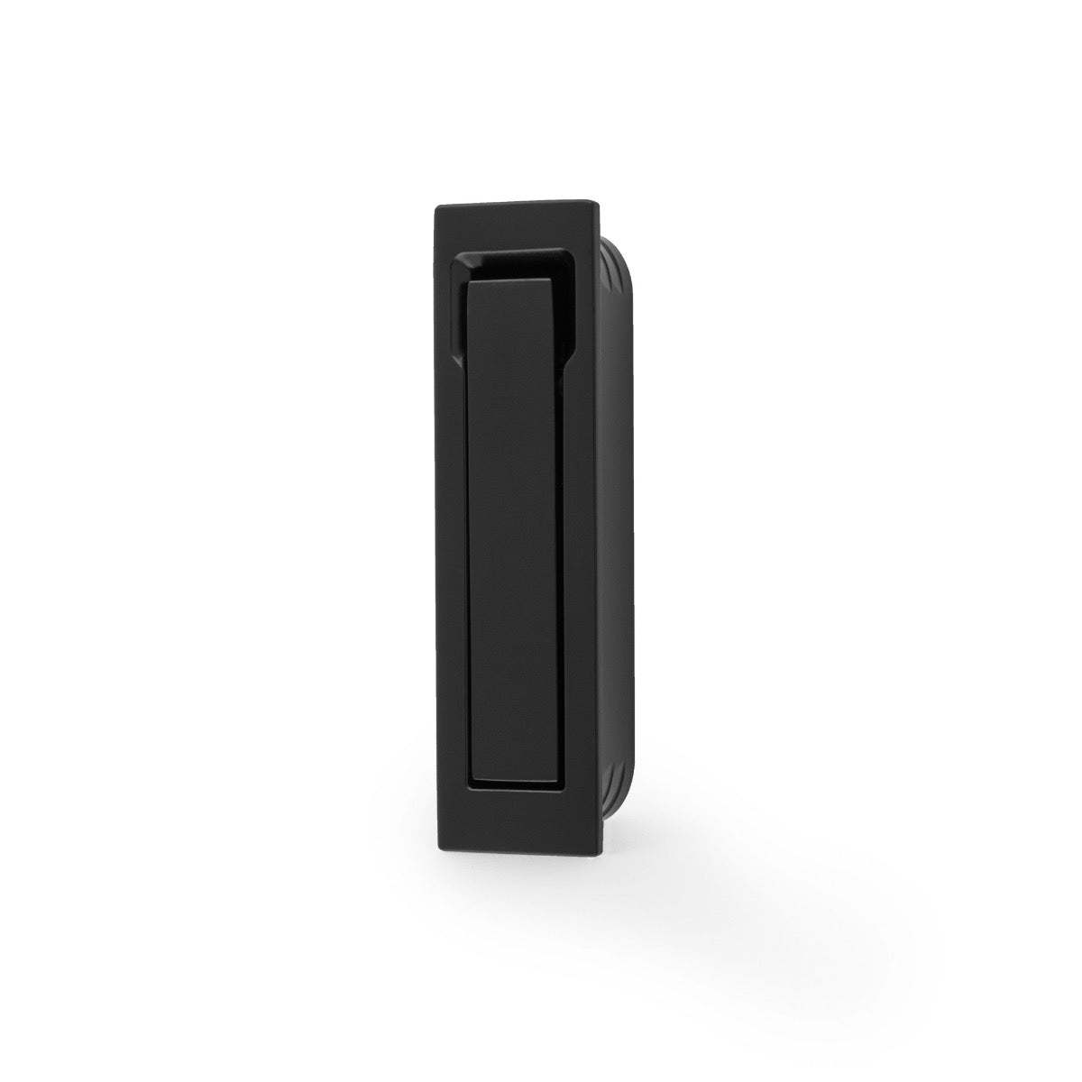 A&W Black Square Sliding Door Edge Flush Pull | AW990BL