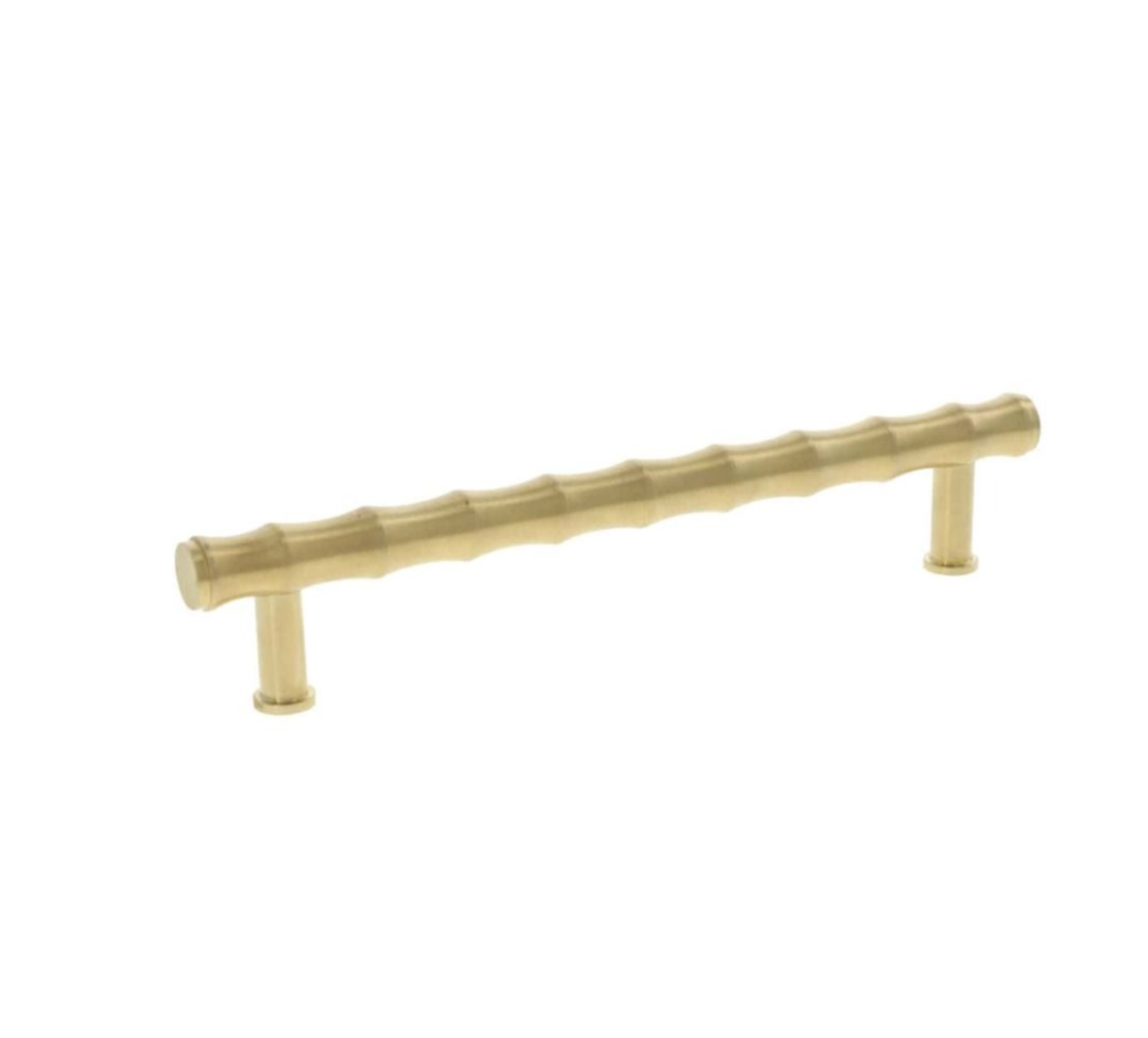 A&W Satin Brass PVD Bamboo T Bar Pull Handle c/c 160mm AW809B-160-SBPVD