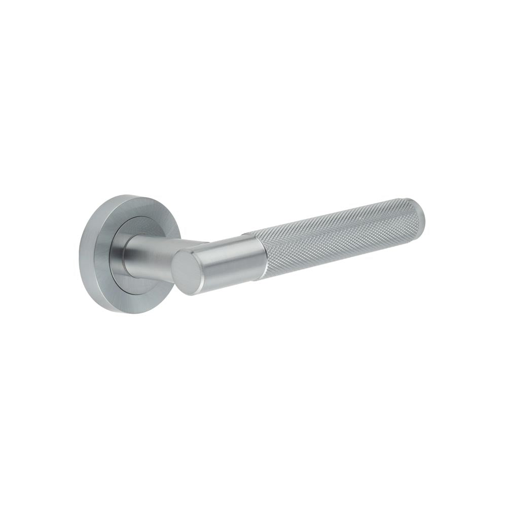 Sets Satin Nickel Knurled Lever handles | JV850SN