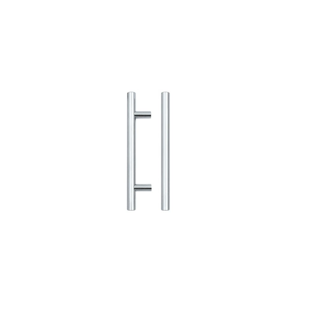 Polished Chrome T Bar Cabinet Handle c/c 96mm | TDFPT-96-156PC