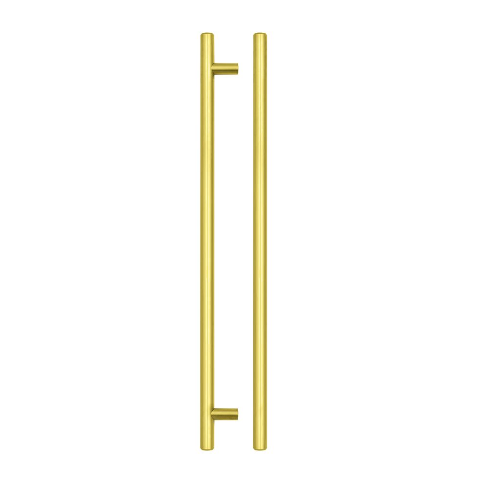 Brushed Gold T Bar Cabinet Handle c/c 288mm | TDFPT-288-348BG