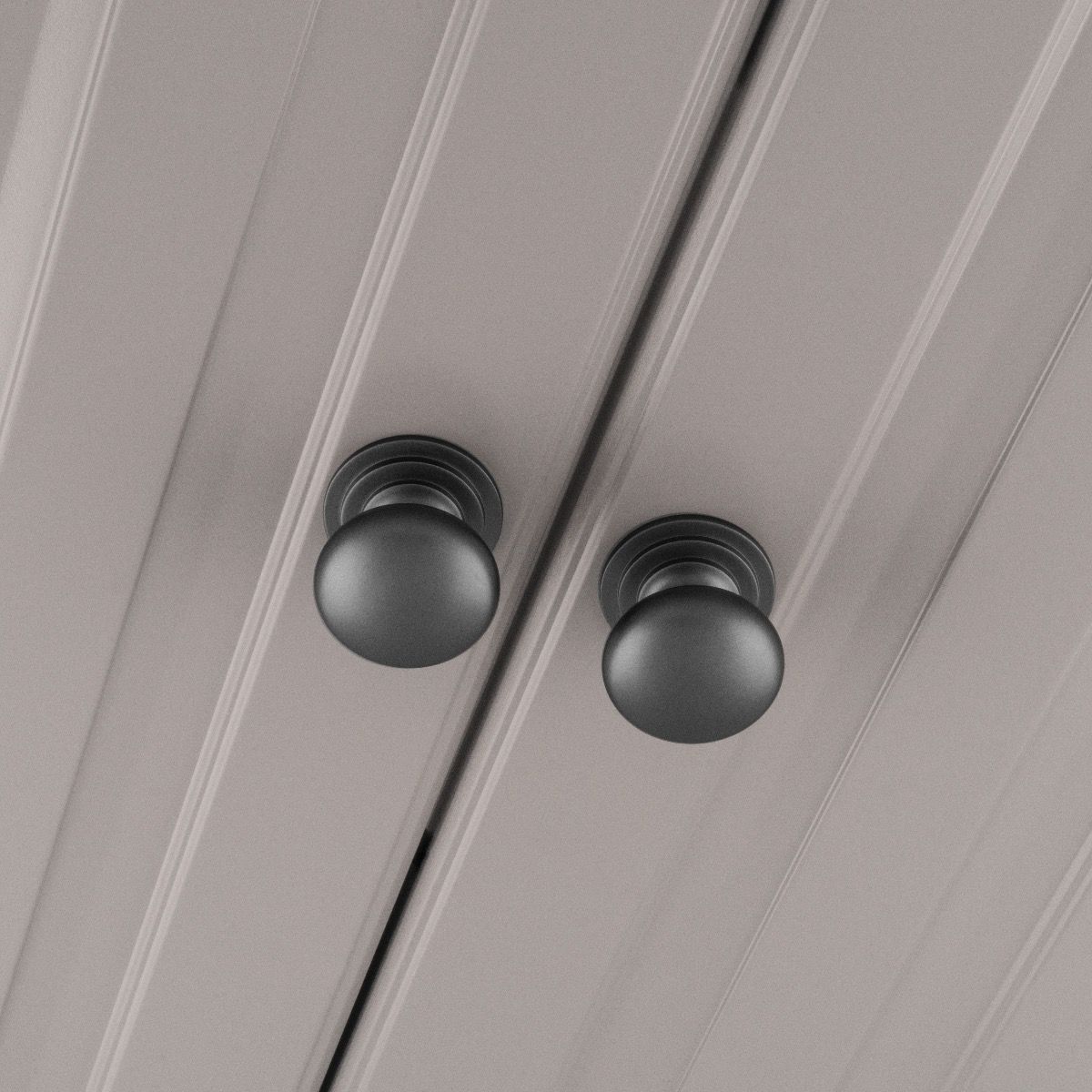 Anthracite 50mm Victorian Cupboard Knob | M47EANT
