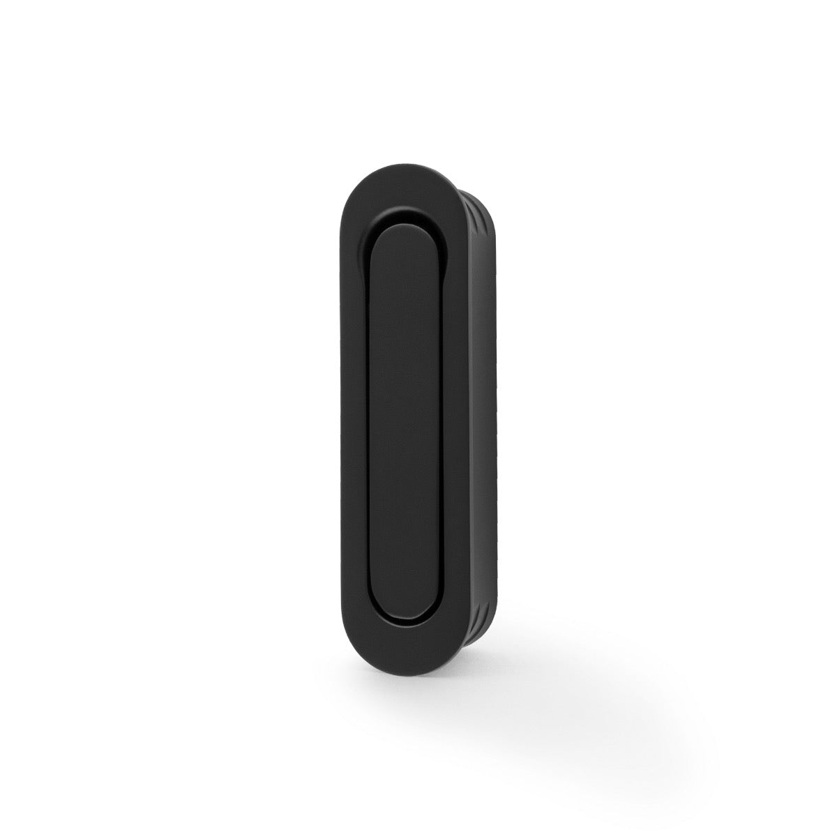 A&W Black Radius Sliding Door Edge Flush Pull | AW991BL