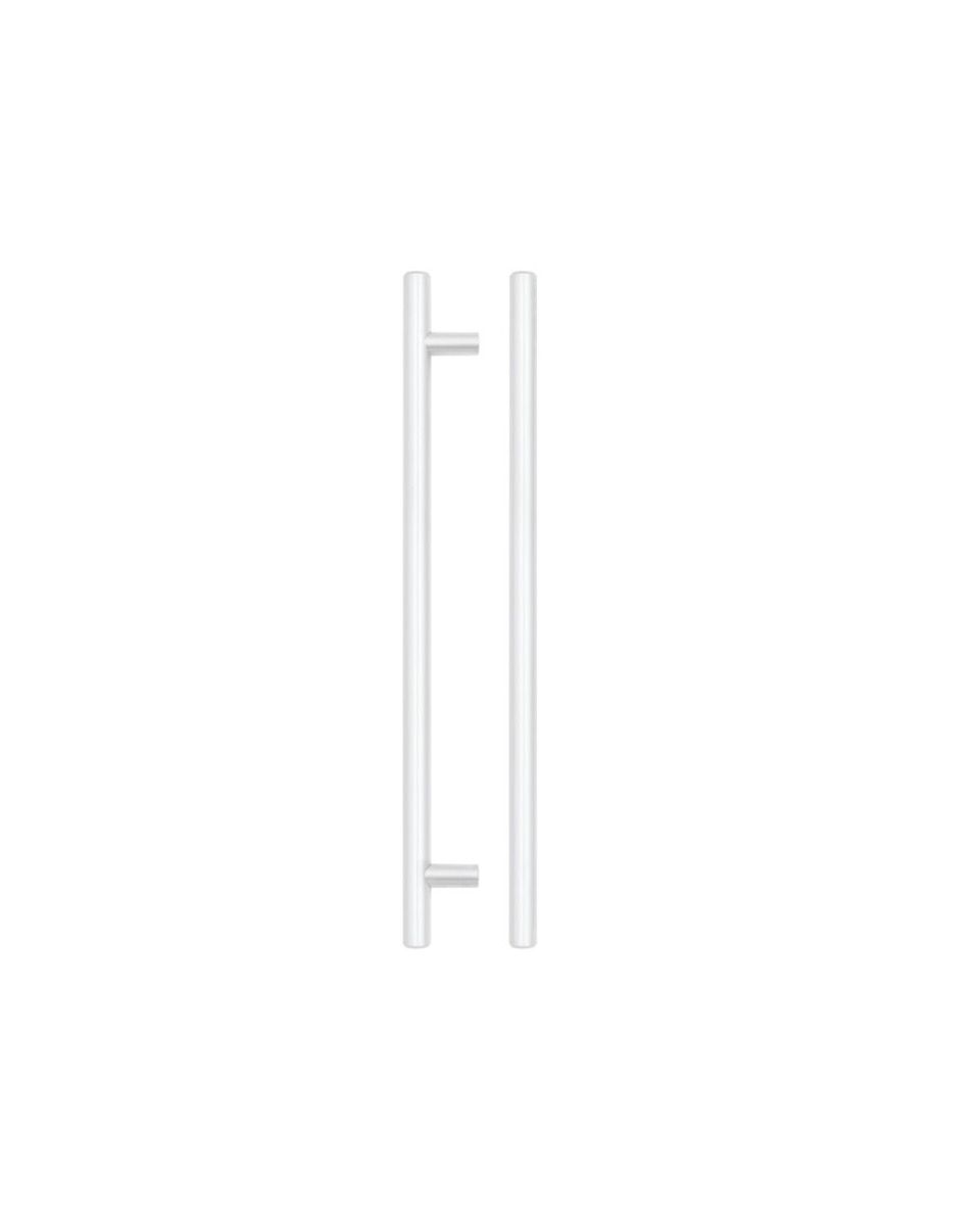 Matt White T Bar Cabinet Handle c/c 224mm | TDFPT-224-284MW
