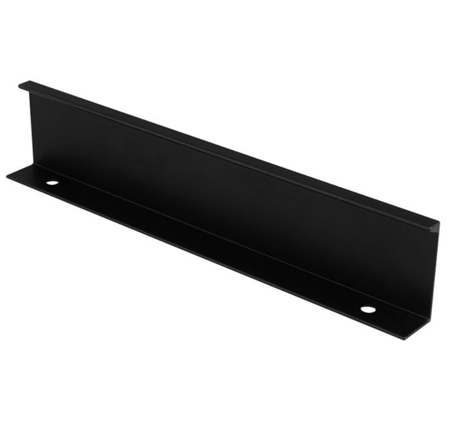 Matt Black 200mm Squared Edge Pull | FTD302CMB