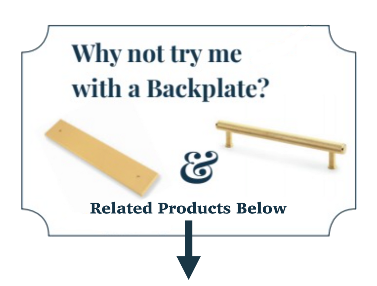 Satin Nickel Steel T Bar Cabinet Handle 160mm c/c |FTD445CSN