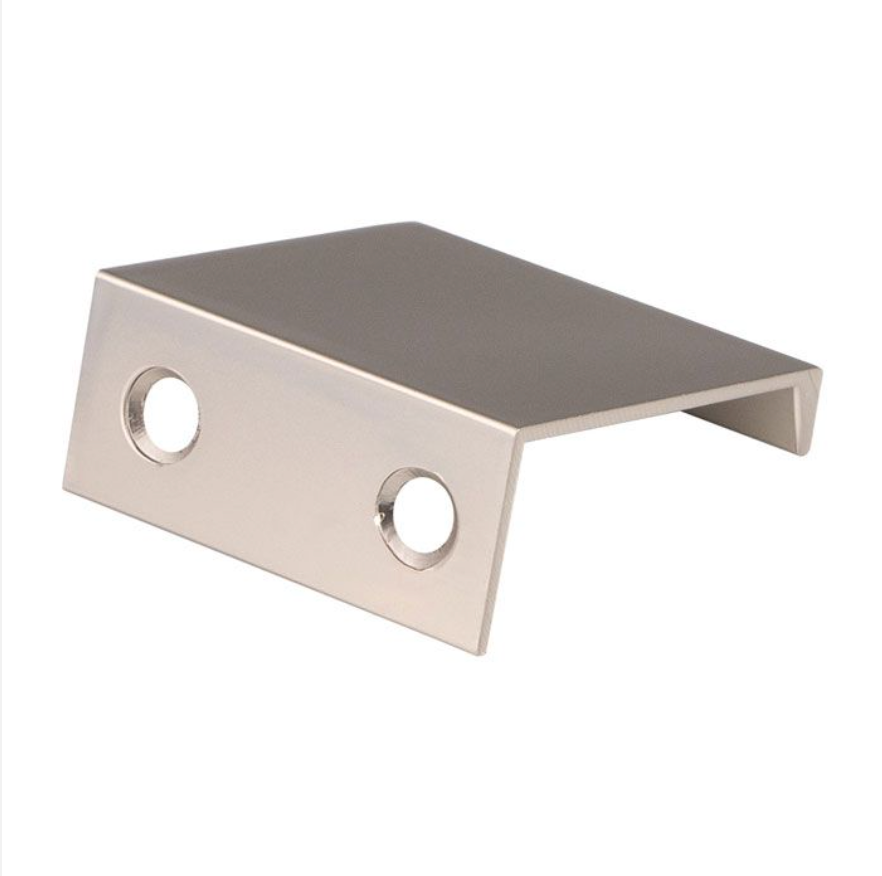 Satin Nickel 40mm Squared Edge Pull | FTD302ASN