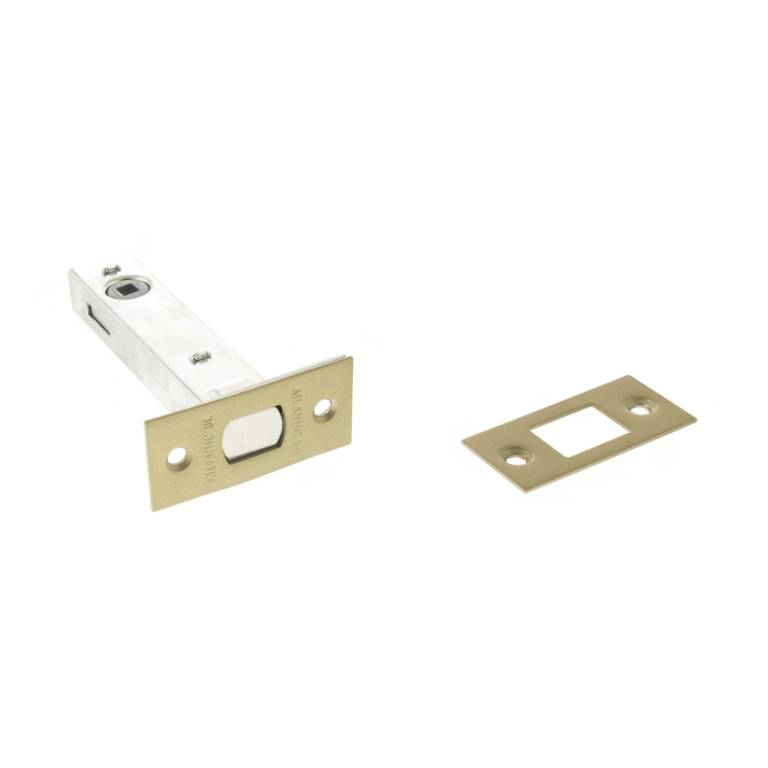 Satin Brass 100mm (4") Tubular Dead Bolt | ADB4SB