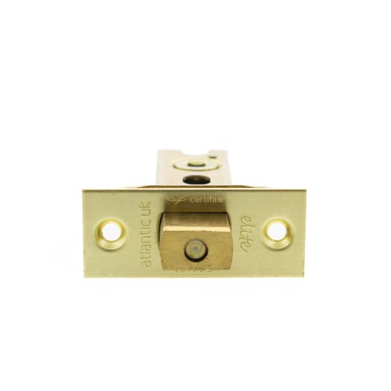 Satin Brass 63mm (2.5") CE Certifire Tubular Dead Bolt | ADBCE25SB