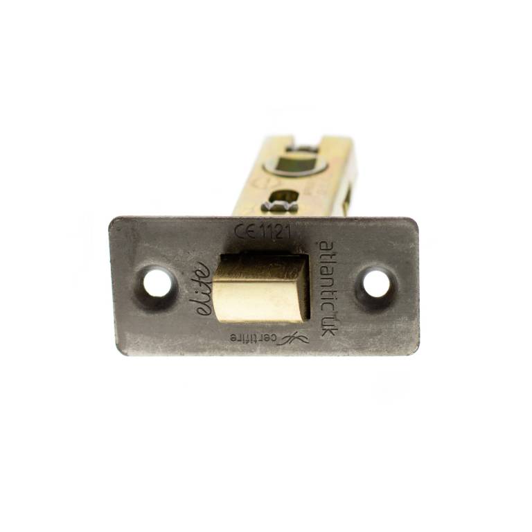 63mm (2.5") Distressed Silver CE Certifire Tubular Latch | ALCE25DS