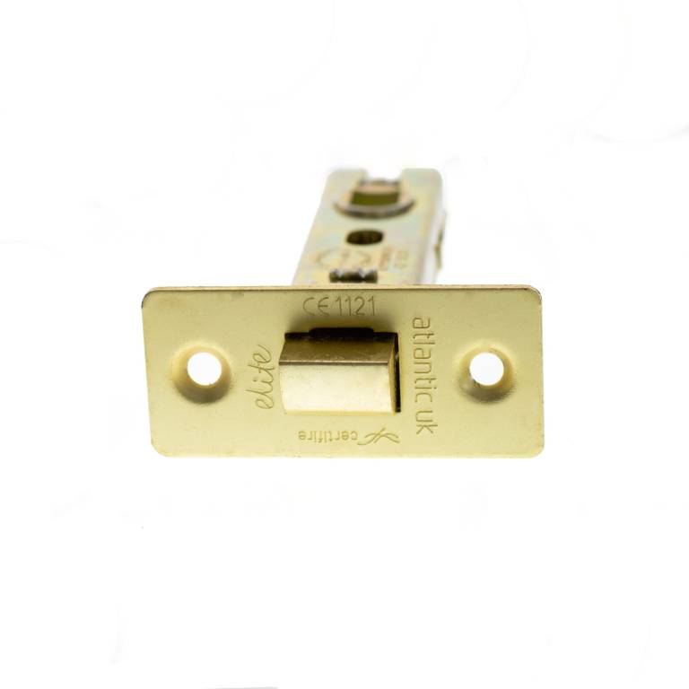 76mm (3") Satin Brass CE Certifire Tubular Latch | ALCE3SB