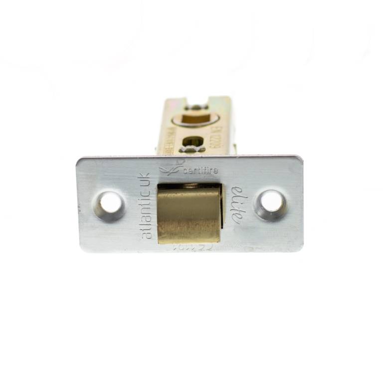 76mm (3") Satin Chrome CE Certifire Tubular Latch | ALCE3SC