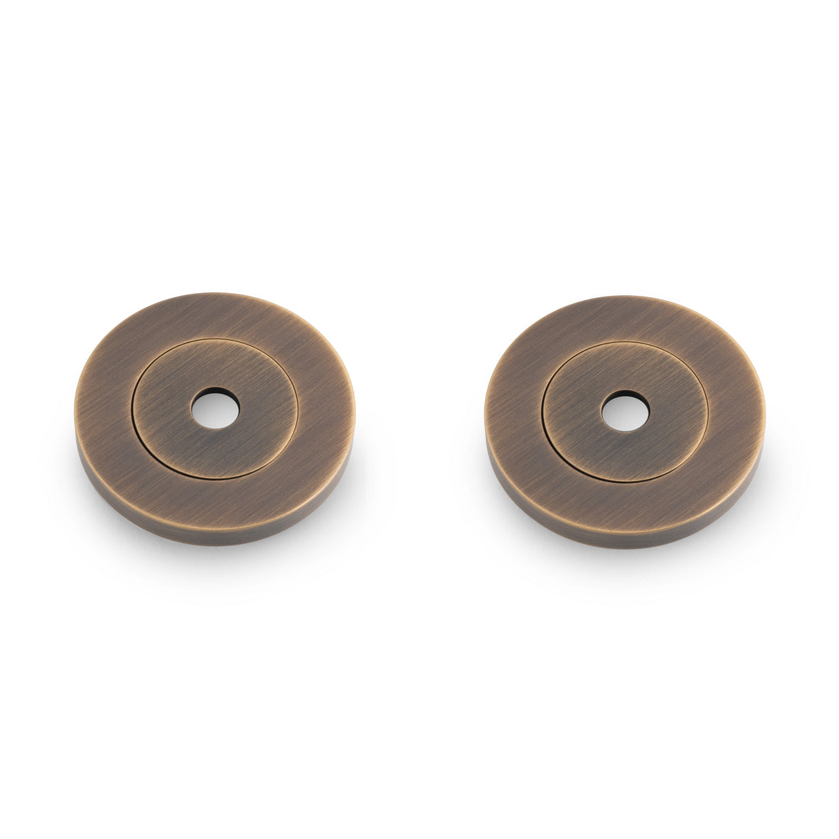 A&W Antique Brass Rose Pack to suit Spitfire Pull Handle | AW50RPAB