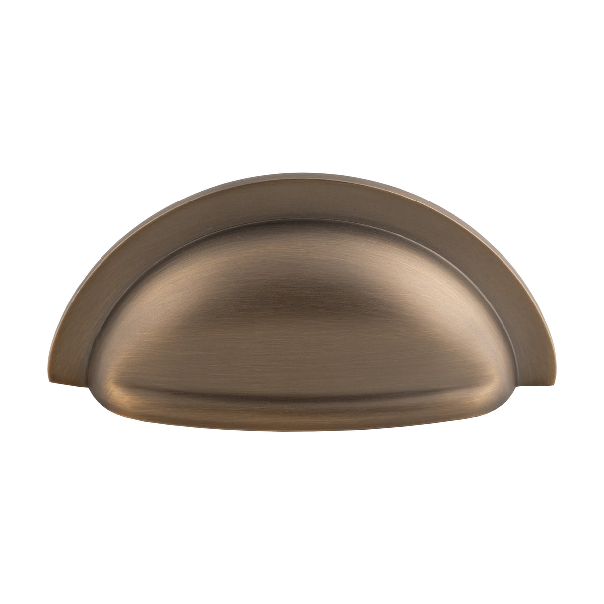 Antique Brass 76mm Oxford Cup Pull | FTD558AB