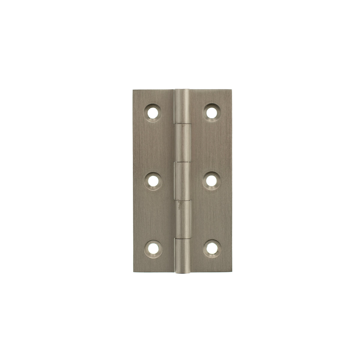 Millhouse Brass Cabinet Butt Hinges 75mm x 41mm x 2mm - Satin Nickel