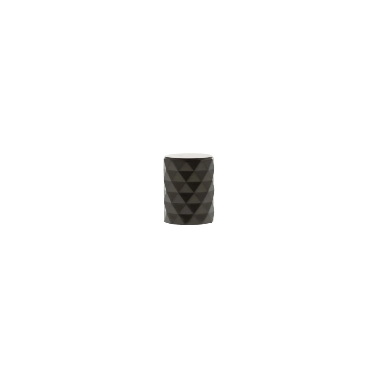 Millhouse Brass Urban Dark Bronze Chrysler Diamond Cylinder Cabinet Knob | MHCD1420UDB