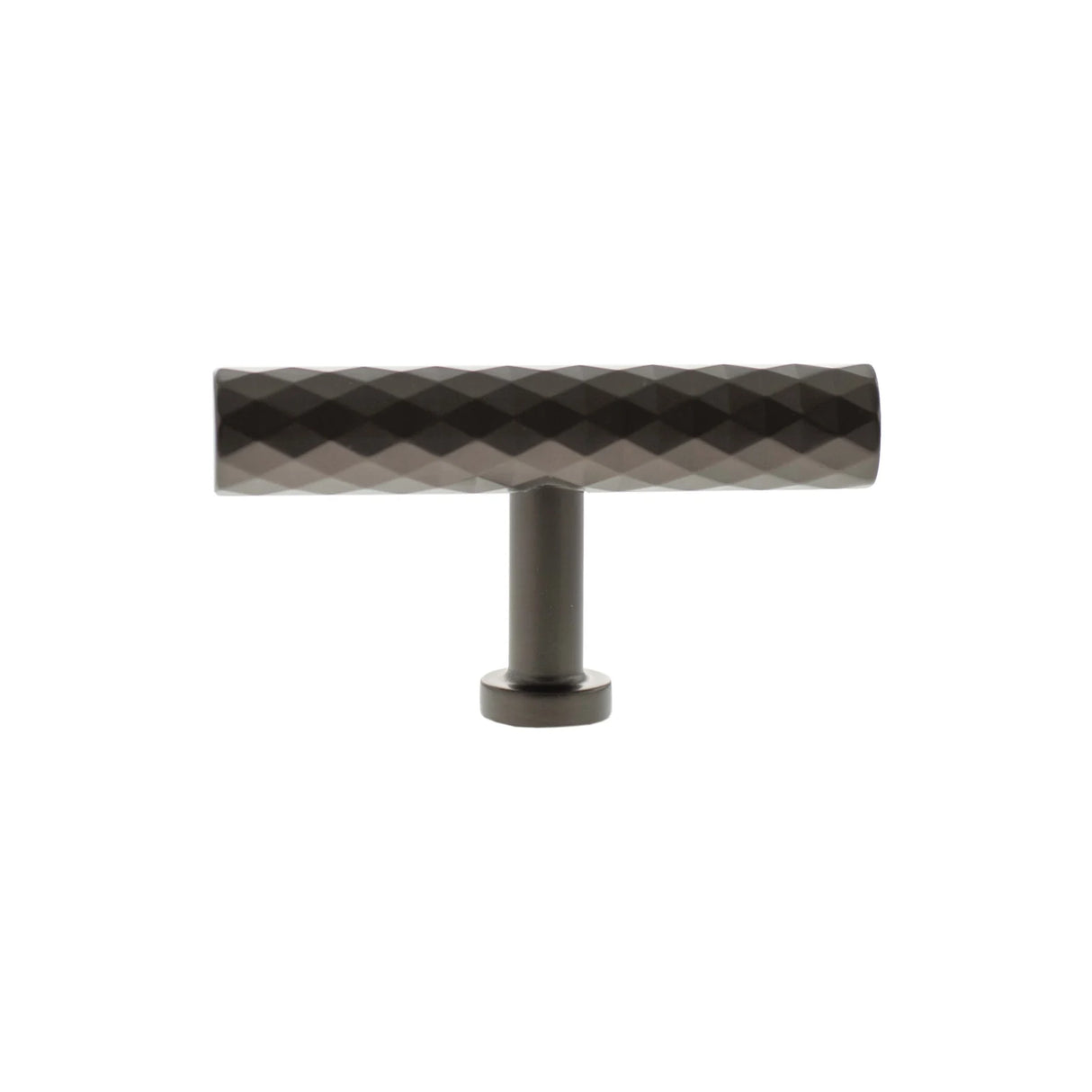 Millhouse Brass Urban Dark Bronze Chrysler Diamond T-Bar Cabinet Knob Handle | MHCD1675UDB