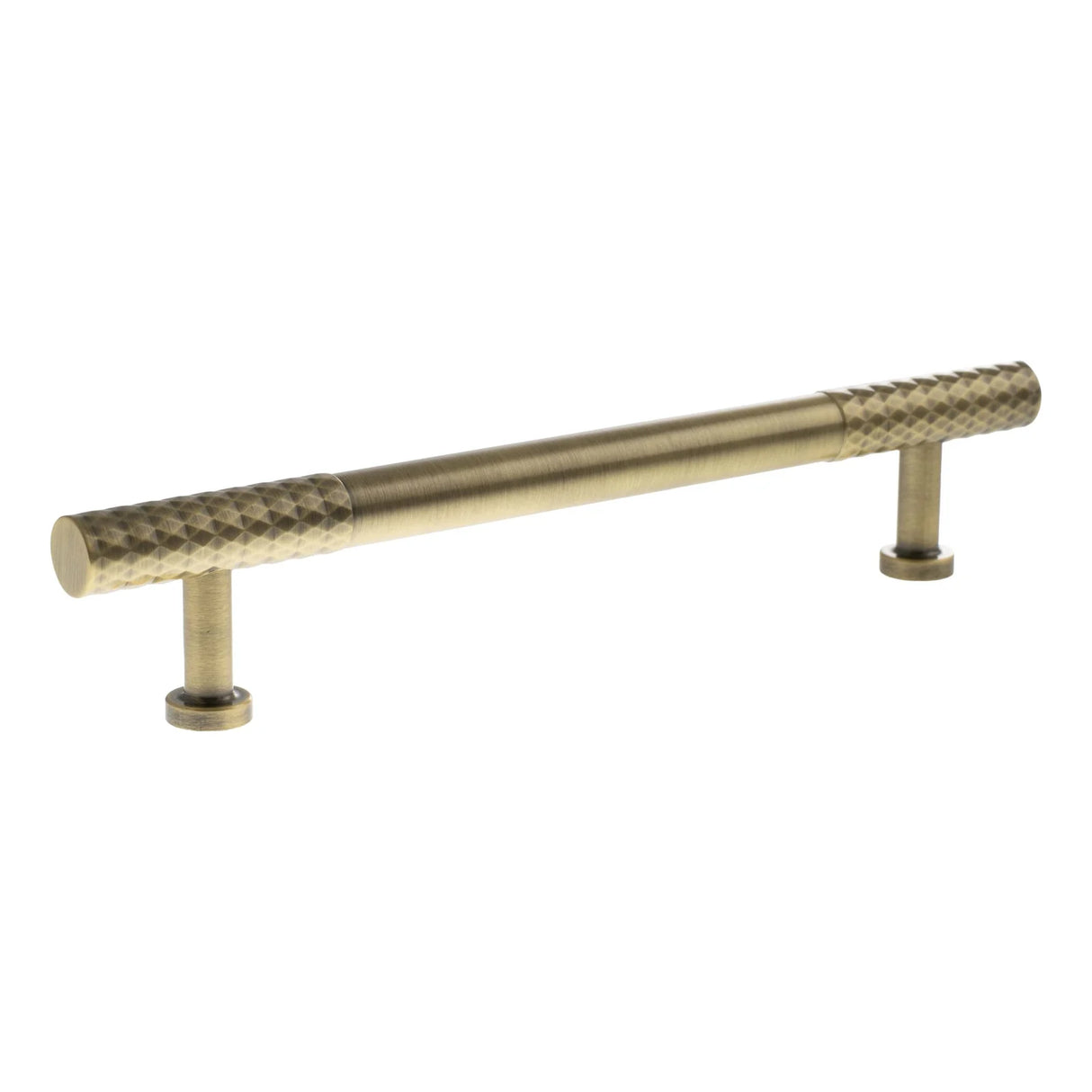 Millhouse Brass Antique Brass 160mm Chrysler Diamond T-Bar Cabinet Pull Handle | MHCD17160AB