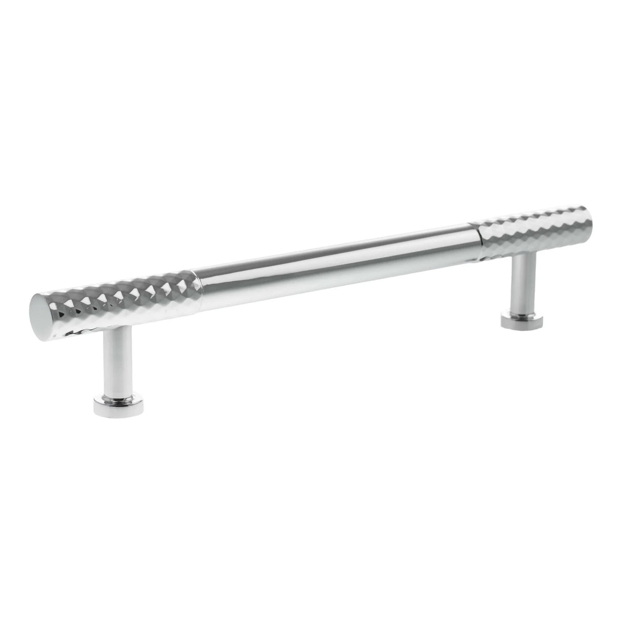Millhouse Brass Polished Chrome 160mm Chrysler Diamond T-Bar Cabinet Pull Handle | MHCD17160PC