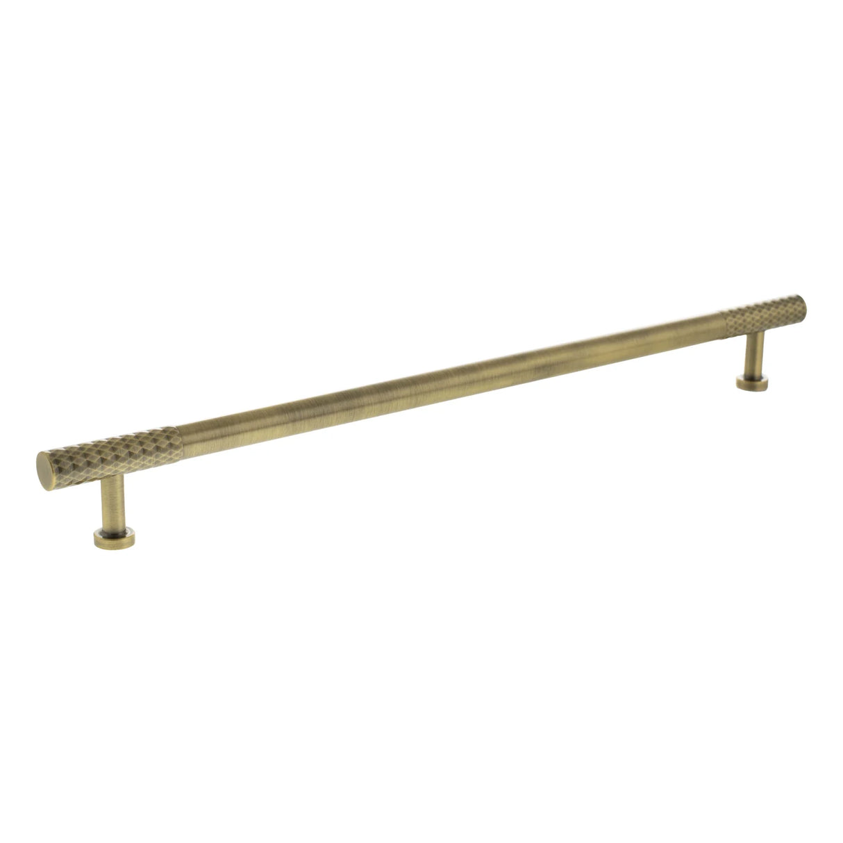 Millhouse Brass Antique Brass 320mm Chrysler Diamond T-Bar Cabinet Pull Handle | MHCD17320AB