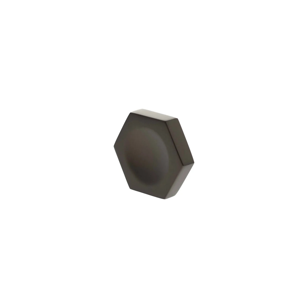 Millhouse Brass Urban Dark Bronze Pennington Hexagonal Cabinet Finger Pull | MHCH1338UDB