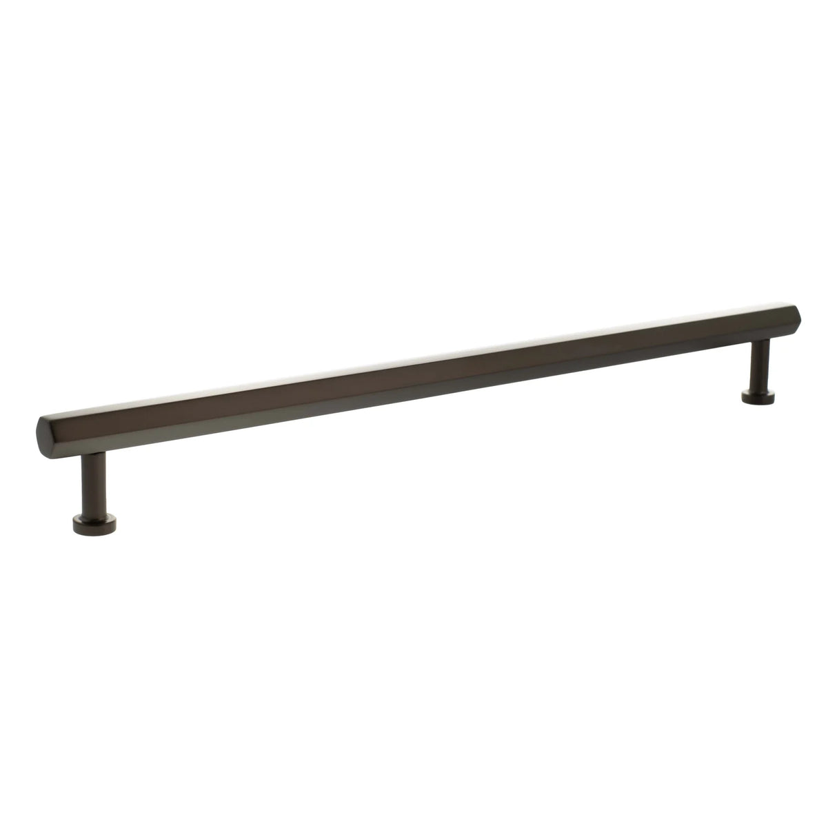 Millhouse Brass Urban Dark Bronze 320mm Pennington Hexagonal T-Bar Cabinet Pull Handle | MHCH17320UDB