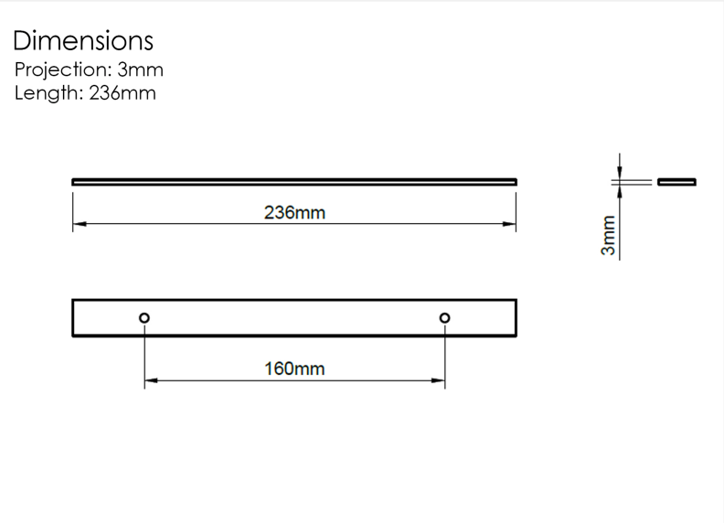Millhouse Brass Polished Chrome 160mm Eiffel Knurled T-Bar Cabinet Pull Handle on Backplate | MHCKB17160PC