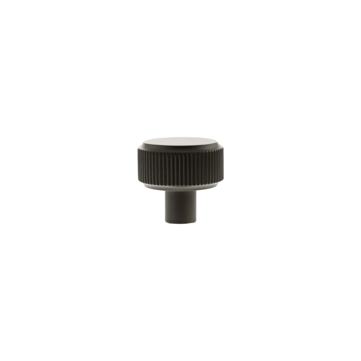 Millhouse Brass Urban Dark Bronze Battersea Linear Round Cabinet Knob | MHCL1532UDB
