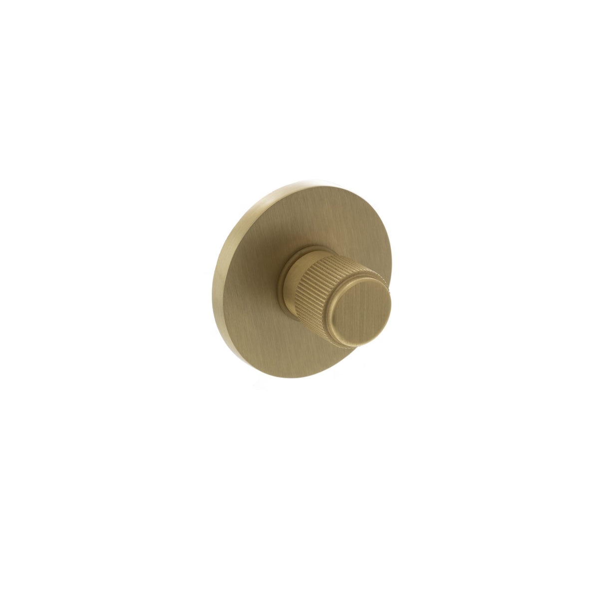 Millhouse Satin Brass Linear WC Turn & Release on 5mm rose | MHSRLWCSB