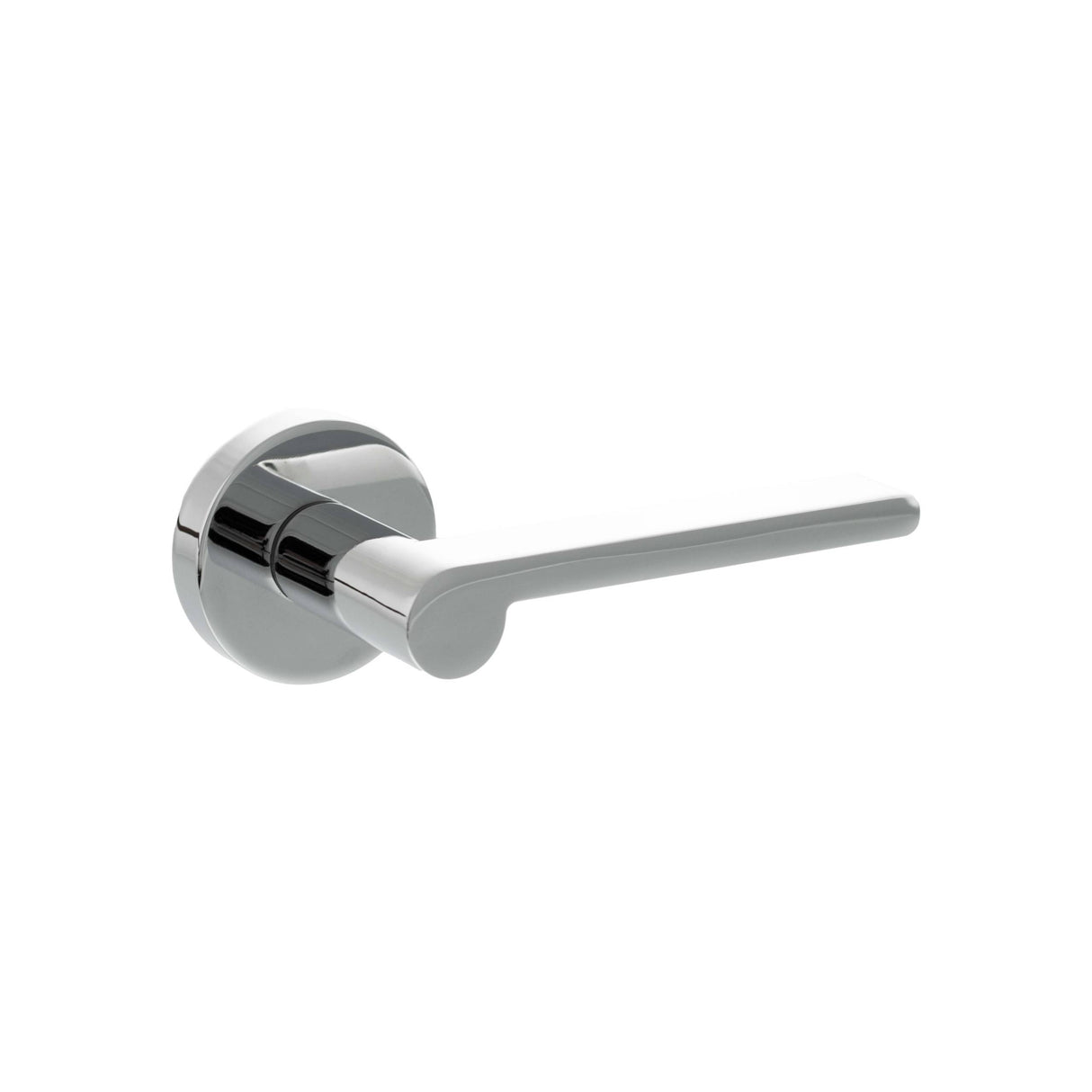 Set Polished Chrome Darrio Lever Door Handle | SPRO218PC