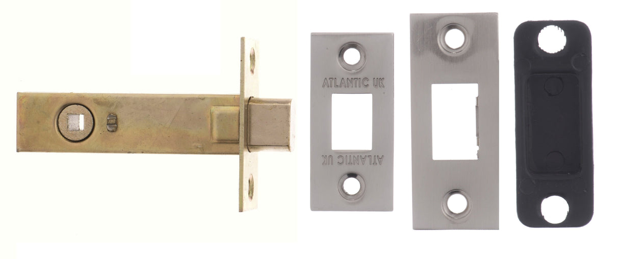 Polished Nickel 100mm (4") Tubular Dead Bolt | ADB4PN