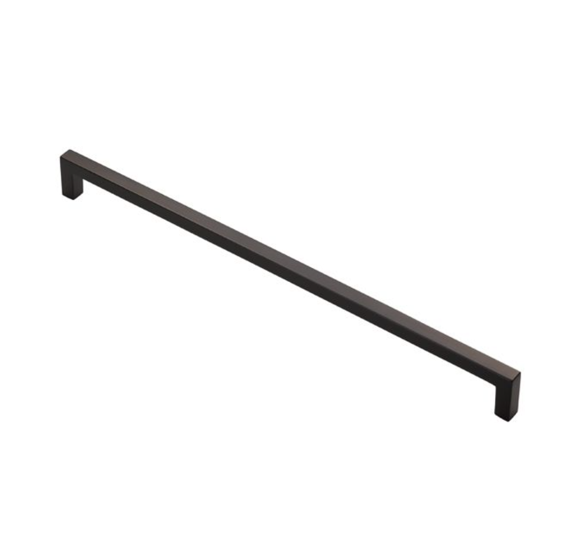 Matt Black 320mm Square Section Block Cabinet Handle | FTD401FMB