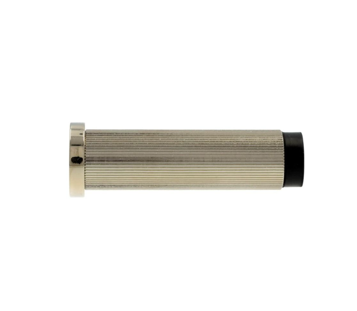 Alexander & Wilks Polished Nickel 75mm Reeded Projection Door Stop | AW602-75-PNPVD